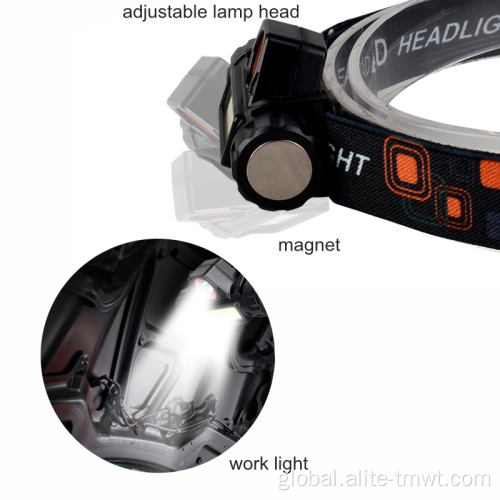 China high power COB LED USB Rechargeable Magnetic COB LED Headlamp  For reading Factory
